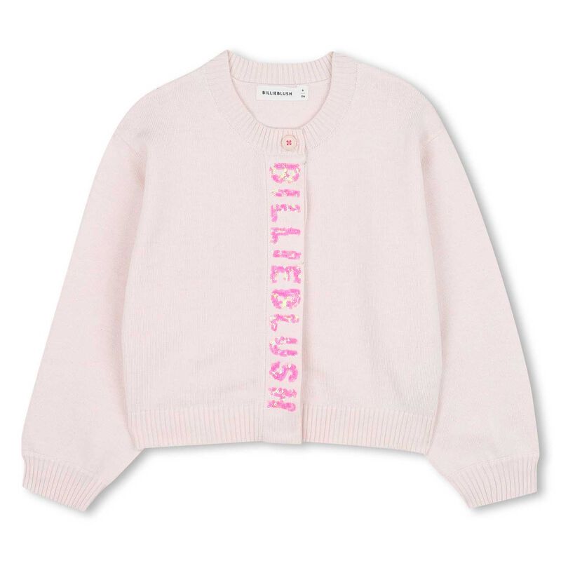 Billieblush Sequin Band Cardigan 3Y-6Y image number 0